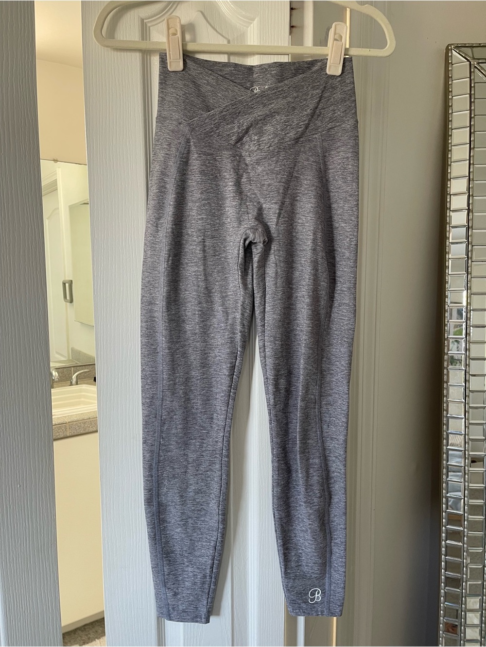 Bombshell Sportswear Heather Gray Leggings